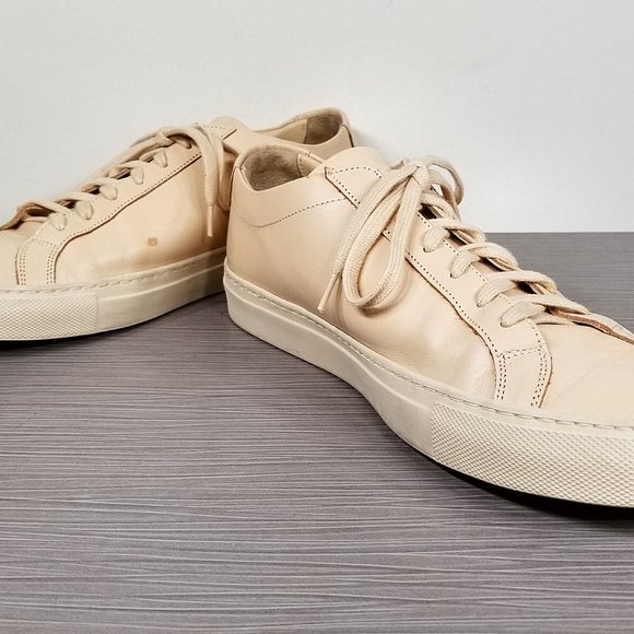 Common Projects Original Achilles Sneaker, Natural Leather, Womens Size 9 / 39 - Picture 4 of 12